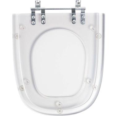 Imagem de Assento Sanitário Poliester Monte Carlo Transparente