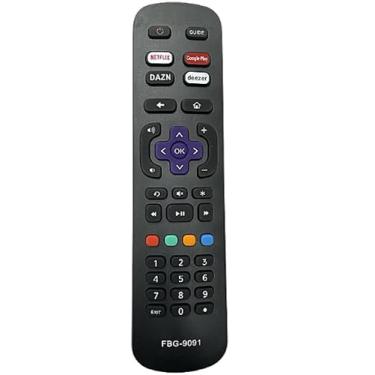 Imagem de Controle Remoto TV SMART AOC ROKU Compatível 9091