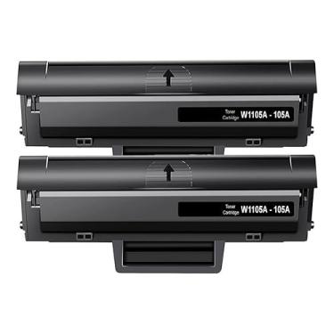 Imagem de Cartucho de Toner Compatível W1105A 105A, 2 Unidades, para Impressora Laser 107a 107w