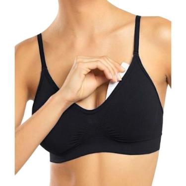 Imagem de Sutiã Com Bojo Removível Sem Costura Loba Touch, Preto, M