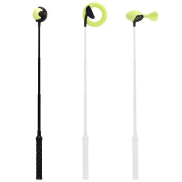 Imagem de Gosknor Lançador de bola retrátil para cães com 3 bolas de substituição, bastão manual para cães buscar brinquedo, lançador de bola extensível para cães pequenos e médios, brincadeiras e treinamento