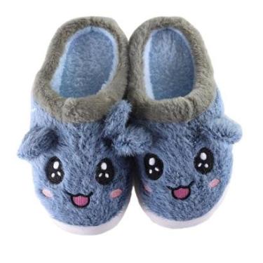Imagem de Pantufa Nuvem Infantil Zariff 802463 Azul-Masculino