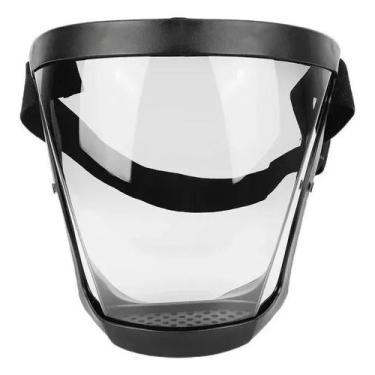 Imagem de Máscara Protetora Facial Transparente Roçadeira Epi Olhos - Perfetto