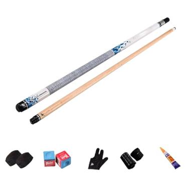 Imagem de Barra de Bilhar 1/2 em Madeira de Maple Canadense para Taco de Sinuca Profissional, Comprimento 147cm (58in) (D Tacos de bilhar e acessórios, 11.5mm)