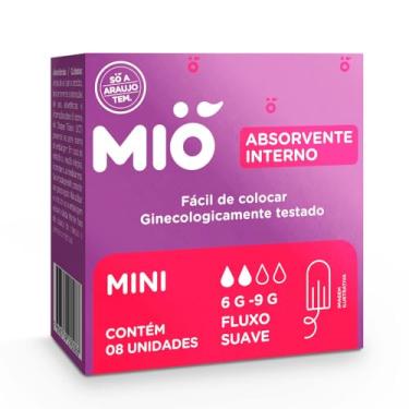Imagem de Absorvente Interno Mió Mini Fluxo Suave 8 Unidades