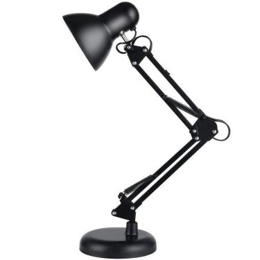 Imagem de Luminaria Robo Articulada De Mesa Com Base Garra Computador Home Office