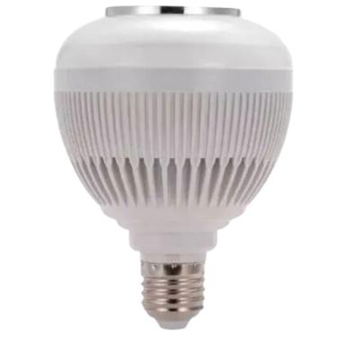 Imagem de Lâmpada Musical Caixa Som 12w Bluetooth Luz Led Rgb