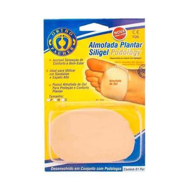 Imagem de Almofada Plantar Ortopédica Siligel Podology G Par Ortho Pauher
