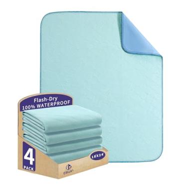 Imagem de ESWIN Protetores De Cama Laváveis À Prova D'Água, Laváveis, Superabsorventes, Reutilizáveis, Para Incontinência Urinária Noturna Crianças, Adultos, Idosos E Animais Estimação - Protetor D'Água Sofá,