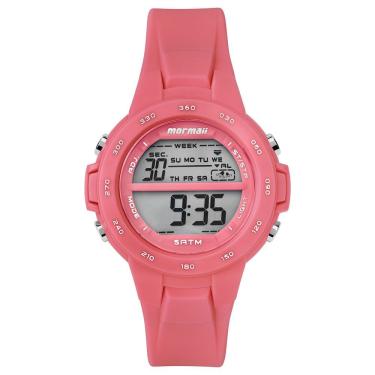 Imagem de Relógio Mormaii Feminino Infantil Rosa - Mo1244a-8t
