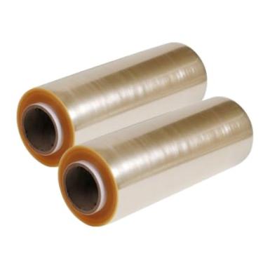 Imagem de Kit 2 Rolo Bobina Plastico De Filme Pvc 28cm X 100 Metros