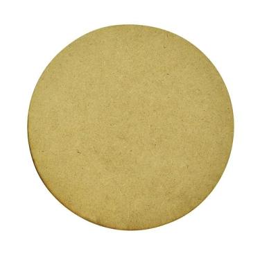 Imagem de Chapa redonda plana cortada Chapa redonda 50cm MDF 3mm