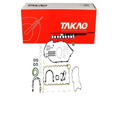 Imagem de Junta Completa S/ Cabecote C/ Retentor (Jg) Trailblazer 2.8 16V 2013 A 2022 / S10 2.8 16V 2013 A 2022 - Takao Jscbrgm28D