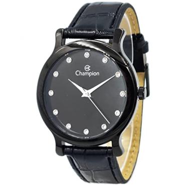 Imagem de Relógio Champion Feminino Ref: Ch22733n Casual Black