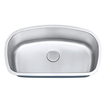 Imagem de Cuba de cozinha aço inox 1mm escovado, Arell, 82,5x47,2x22,9cm, ARE-C104