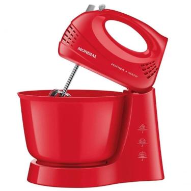 Imagem de Batedeira Mondial Ultra Turbo 400w 3 Velocidades 220V Vermelho