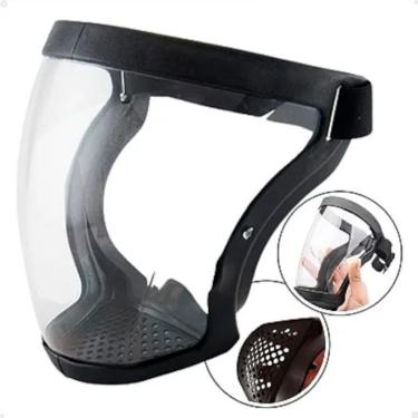Imagem de Máscara Protetor Facial Face Shield Lorben Antiembaçante Transparente Proteção Total