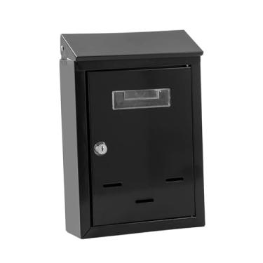 Imagem de Ioensy Caixa de correio de parede com trava, sugestões de caixa de correio, grande capacidade, economize espaço, de correio para rua, comunidade externa