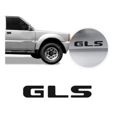 Imagem de Adesivo Gls Resinado Mitsubishi L200 2x12 Cms Rs04 Fk - SPTS
