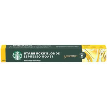 Imagem de Cápsula de Café Starbucks Blonde Espresso Roast by Nespresso 10 Cápsul