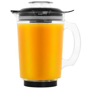 Imagem de Copo de liquidificador de 1,4 l compatível com peças de reposição Magic Bullet 250 w, jarra para 2 a 3 pessoas