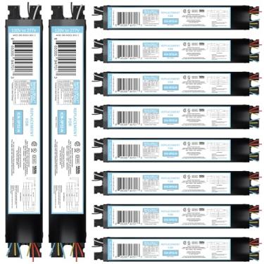 Imagem de eLegolight Reator eletrônico fluorescente T8 de substituição – 120-277 volts – inicialização instantânea – aprovado pela UL (pacote com 10) (1, 2 e 3 lâmpadas T8)