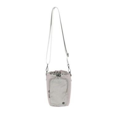 Imagem de Bolsa Térmica Up4You Porta Garrafa E Celular Caminhada Passeio, Cinza