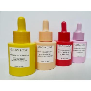Imagem de Kit sérum facial frutas glow love - max love