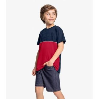 Imagem de Conjunto Infantil Trick Nick Camiseta Com Bermuda Masculina-Masculino