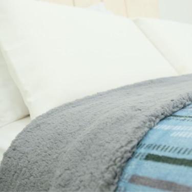 Imagem de Cobertor com Manta Estampado e Sherpa Lã de Carneiro 2,40x2,20 Metros 