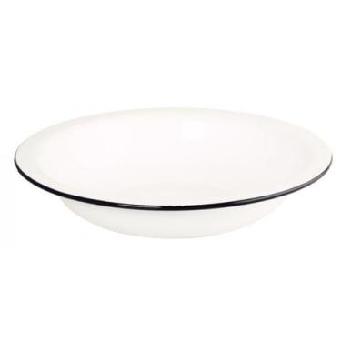 Imagem de Bacia Esmaltada Ewel Agata 6 litros Nr 40 Branca - Ewel Esmaltados