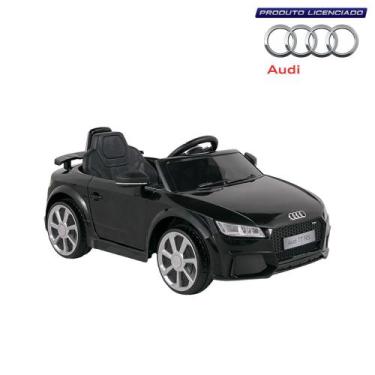 Imagem de Carrinho Elétrico Audi TT RS 12V Preto Bel, 12V, Único
