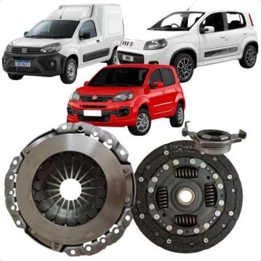 Imagem de Kit Embreagem Luk Fiorino Mobi Uno 1.0 1.4 8v Evo Flex