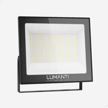 Imagem de Refletor Start Led Lumanti com 200w 5500k Branco Frio para Areas Externas Resistente a Chuva