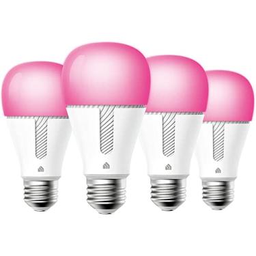 Imagem de Kasa Smart Lâmpada, lâmpada inteligente WiFi regulável de 1000 lúmens, com mudança de cor, compatível com Alexa e Google Home, 11W, A19, apenas 2,4 GHz, sem necessidade de hub (KL135P4)