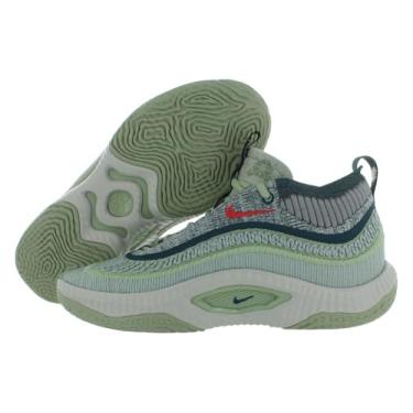 Imagem de NIKE Cosmic Unity 3 Tênis de basquete adulto DV2757-100, Prata clara/selva profunda/melada/branco, 40