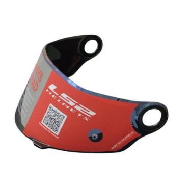 Imagem de Viseira Capacete Ls2 Ff358 Azul Iridium Original, Azul Iridium