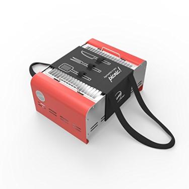 Imagem de Churrasqueira Stang Picnic a Carvão com Cinta Anodilar Vermelho