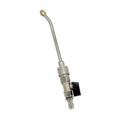 Imagem de WeiLaiKeQi Acessório de extensão para lavadora de alta pressão, conexão rápida de 1/4 de polegada, encaixe premium, peças de reposição eficientes para haste de, Curvatura de 25 Graus