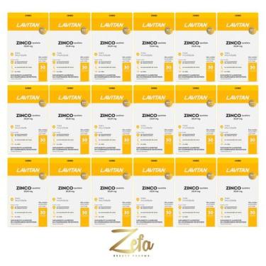 Imagem de Kit 18 Lavitan Zinco Quelato 29,59mg 30 Comprimidos - Cimed