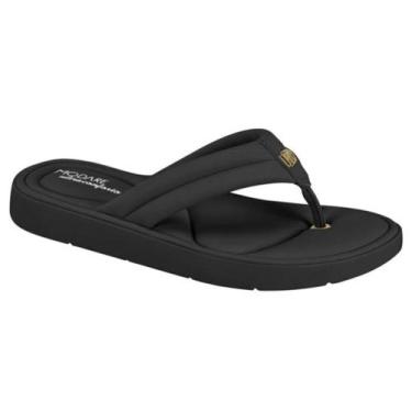 Imagem de Chinelo Feminino Ortopedico Ultraconforto Modare 7208109, Preto, 35