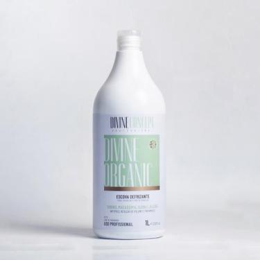 Imagem de Escova Defrizante Orgânica Redutora de Volume, Antifrizz e Tratamento 