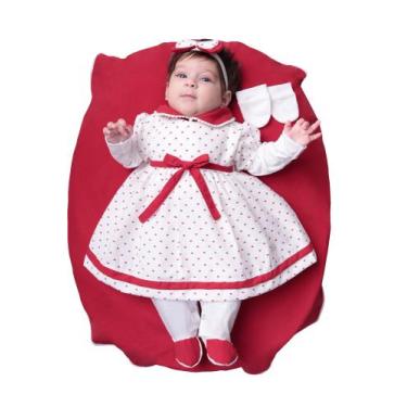 Imagem de Saída Maternidade Menina Jade 5 peças Roupas de Bebê - João e Maria, V