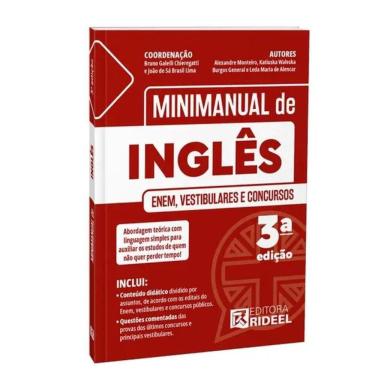 Imagem de Minimanual De Inglês - Enem, Vestibulares E Concursos