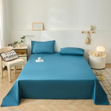 Imagem de Lençol de cama à prova d'água, protetor de móveis, lençol de cima, tamanho Queen, camada dupla, tecido TPU absorvente, respirável, protetor de colchão para incontinência, protetor de xixi para colchão