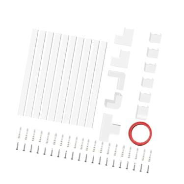 Imagem de Generic Jogo da pista da parede da cobertura do cabo, tampas fáceis do fio do canal da canalização da instalação dos hiders do cabo para cabos para lugares, Style C