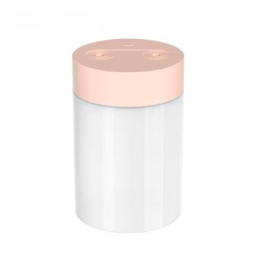 Imagem de Umidificador De Ar Ultrassônico Grande Aromatizador 2 Litros Bicos Dupla Difusor Aromatizador(Rosa(1600ML))