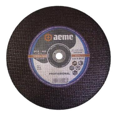 Imagem de Disco Corte Aeme Aço DCA 402 12X1/8X3/4 2T (300X3.2X19.05)