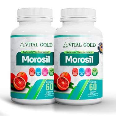 Imagem de MOROSIL - 500mg (60 Cápsulas) VITAL GOLD + (2)