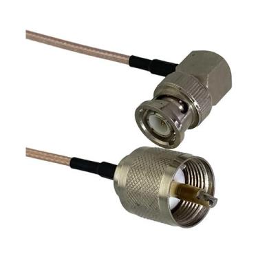 Imagem de Conector UHF PL259 SO239 Para SMA UHF BNC Macho Fêmea Jack Crimp RF Ju